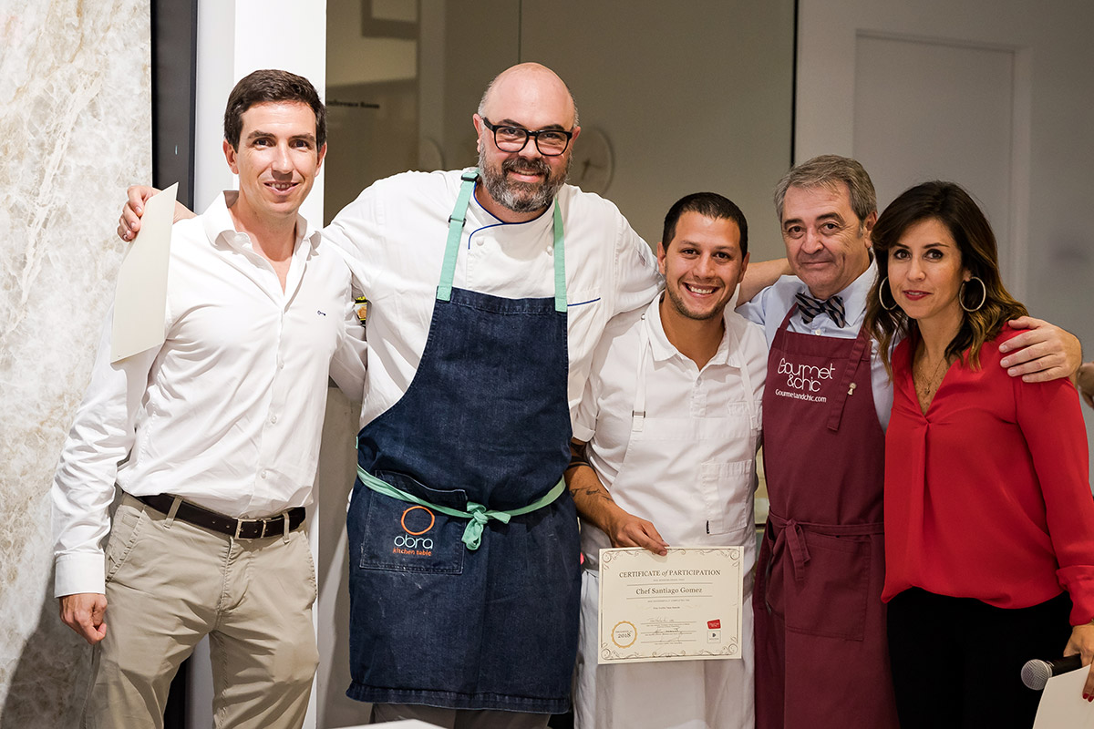 Segundo clasificado: Carlos Garcia (Obra) y Santiago Gómez (Cantina la Veinte), Miami, FL. Chefs Restaurantes trufas