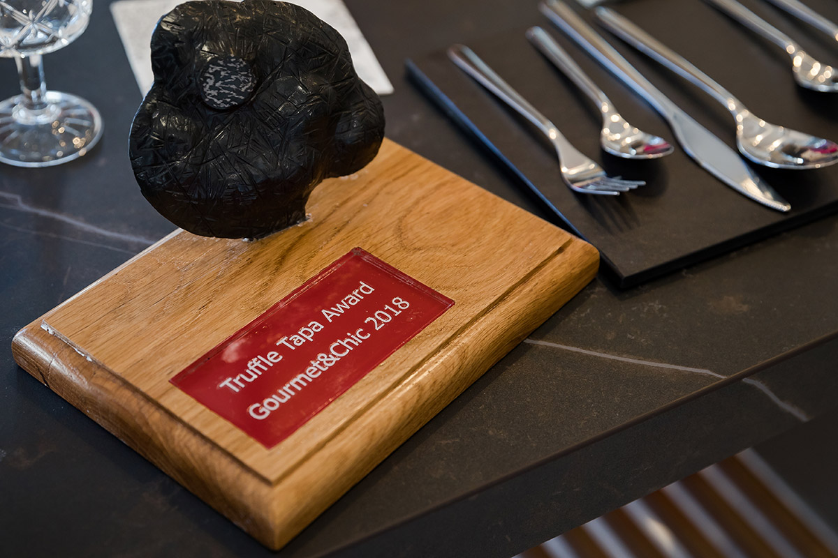 The Trophy. Chefs Restaurants Truffles.